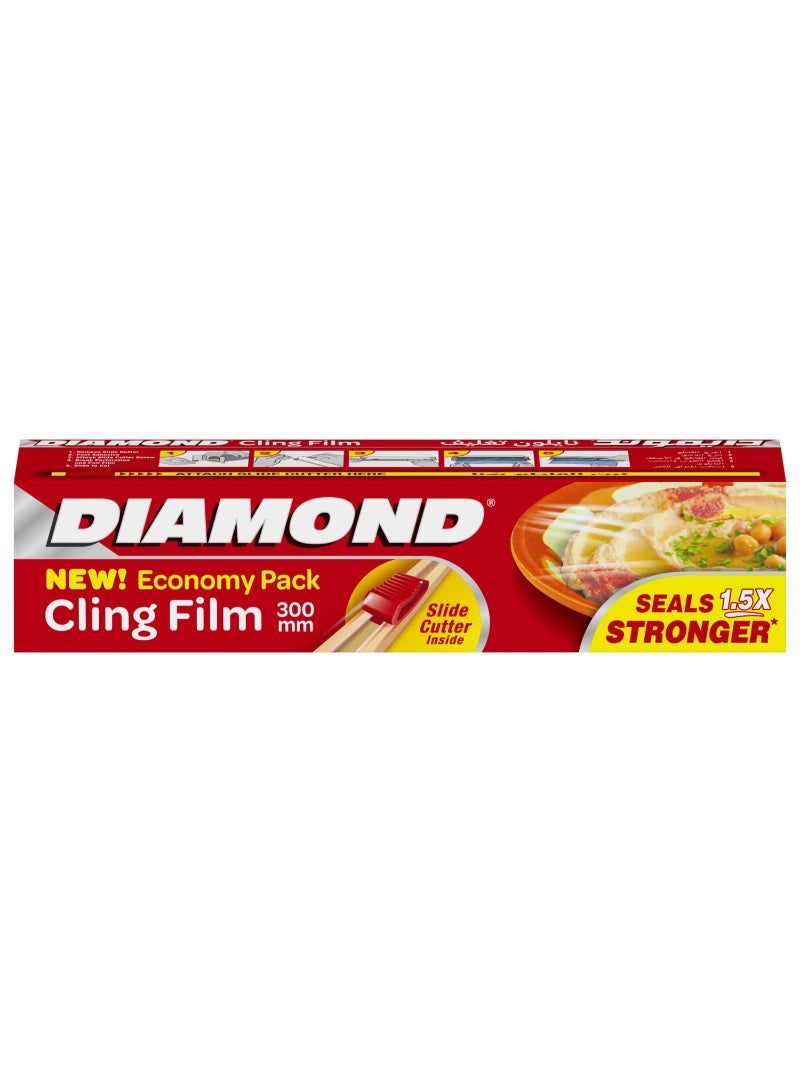 Diamond Cling Film Stronger 300mm 1 pc - Image 1