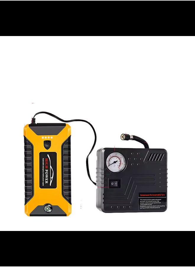 Generic Car Jump Starter 600A Portable Starting Device Lighter 4USB  - Image 4