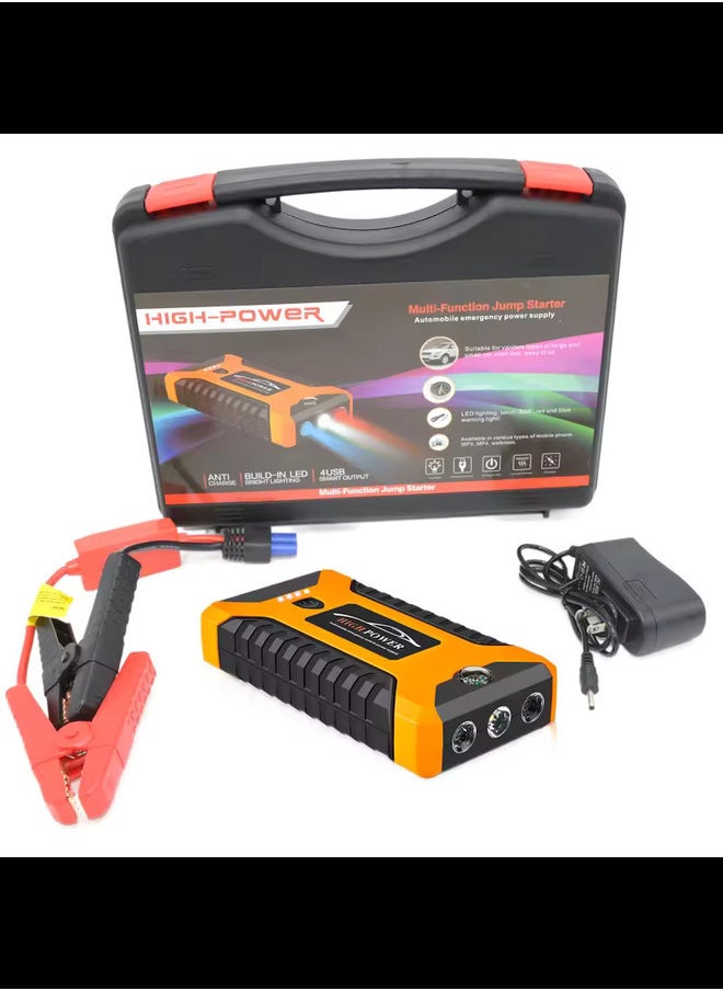 Generic Car Jump Starter 600A Portable Starting Device Lighter 4USB  - Image 1