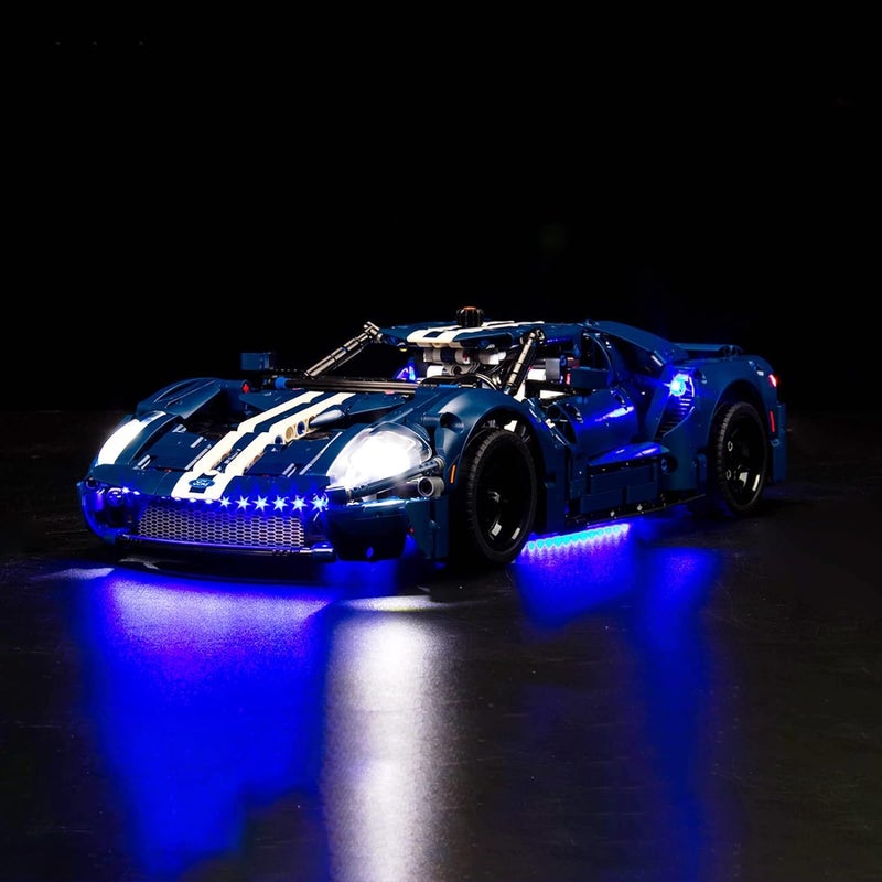 Hilighting Upgraded Light Kit Compatible with Lego Technic 2022 Ford GT 42154 Car Model Lights Decoration Compatible with 42154 Model Not Included - Image 3