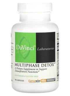 DaVinci Laboratories of Vermont Multiphase Detox 90 Capsules 