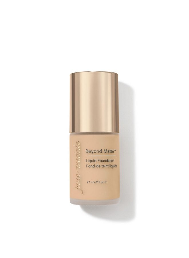 جين إيريديل كريم أساس سائل 3 في 1 من جين إيرديل بيوند مات، يدوم طويلاً، تغطية قابلة للبناء، نباتي، نظيف، خالٍ من القسوة، لمسة نهائية شبه غير لامعة، M7 - Image 1