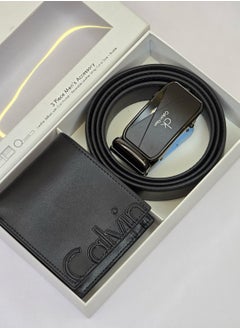Calvin Klein Wallet & Belt Set For Men