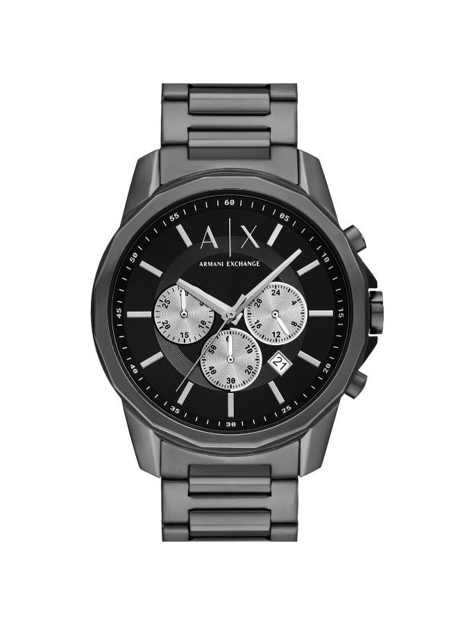 سعر ومواصفات ارماني اكسشينج Men Stainless Steel Chronograph Wrist Watch AX1765 (N70338676V) على Noon EG