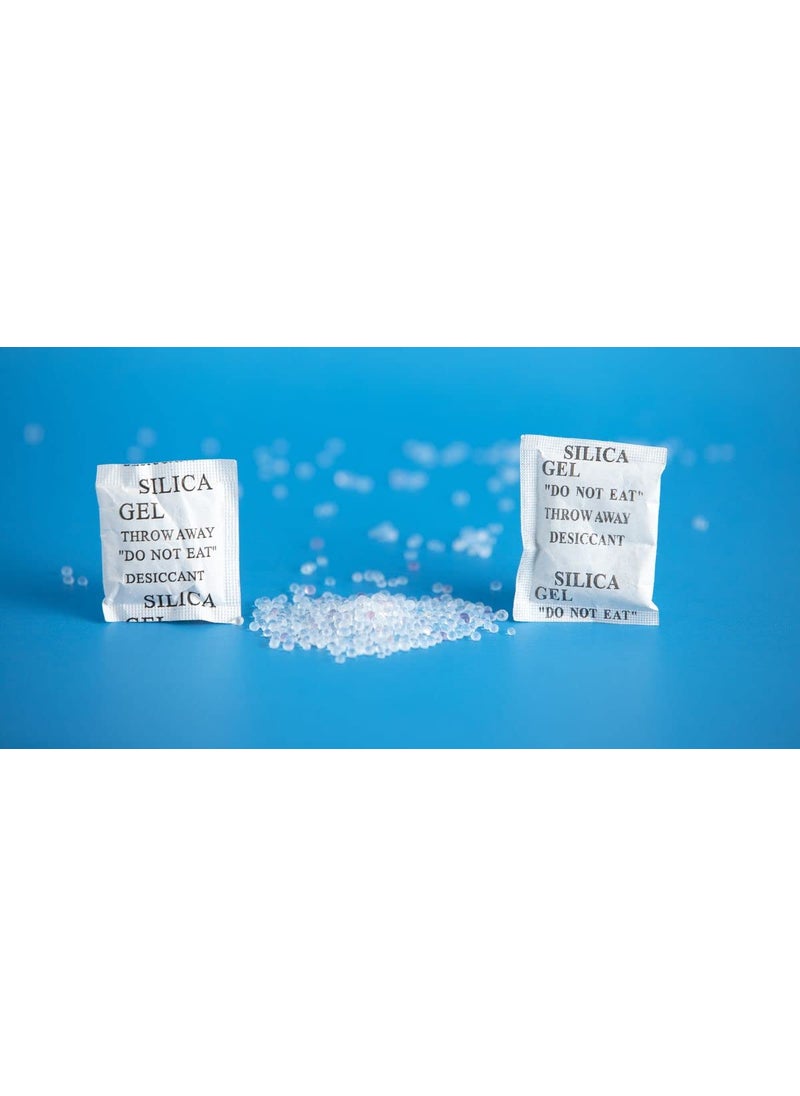 Elysian Elysian Silica Gel Beads 10 Gram Pouch Moisture Desiccant NonToxic 100 Gram  - Image 2