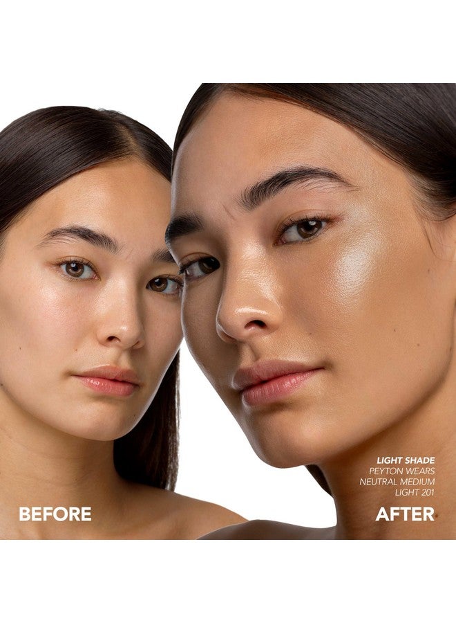 CLE Cosmetics Ccc Cream (Warm Medium Light 203 / Spf 50) Color Correcting Cc Cream With Sunscreen Lightweigh Hydrating Light To Medium Coverage Foundation Bb & Cc Cream Hybrid 1 Fl Oz - Image 4