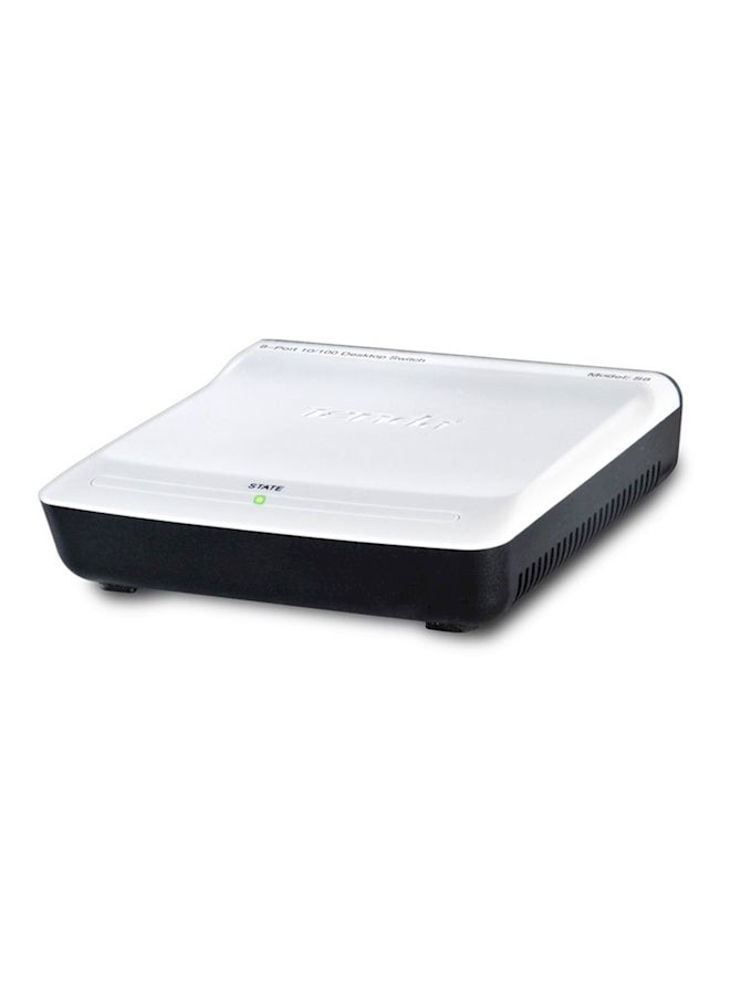 Tenda 8-Port Ethernet Switch White - Image 3