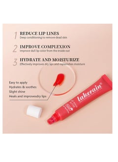 lakerain 3 Colors Lip Butter Balm Set, Vanilla Vanilla Beige Brown Sugar Lip Butter Gloss Hydrating & Shine Lip Glow Oil Sheer Tinted Lip Butter Balm Trio Lip Care Makeup  - Image 3