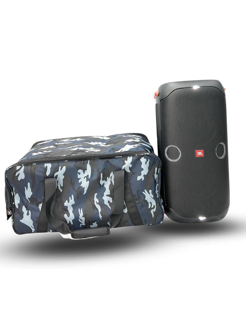 Angry Bull Speaker Bag Safety Storage Case with Handy Strap Travel Bag Compatible for (JBL PARTYBOX 110 BAG ARMY-E) - Image 2