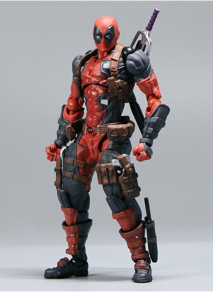 Generic - Megahouse Marvel Deadpool 2.0 Mini “Petty” 025EX Revoltech Tech - Highly Poseable Action Figure - Image 1