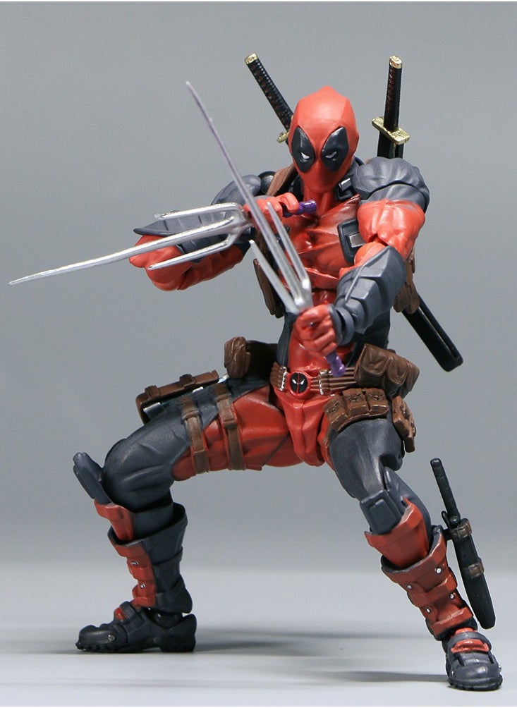 Generic - Megahouse Marvel Deadpool 2.0 Mini “Petty” 025EX Revoltech Tech - Highly Poseable Action Figure - Image 1
