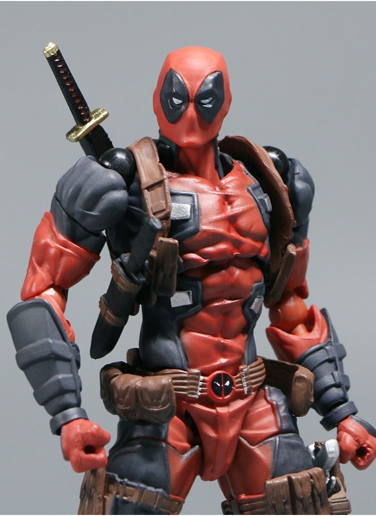 Generic - Megahouse Marvel Deadpool 2.0 Mini “Petty” 025EX Revoltech Tech - Highly Poseable Action Figure - Image 1