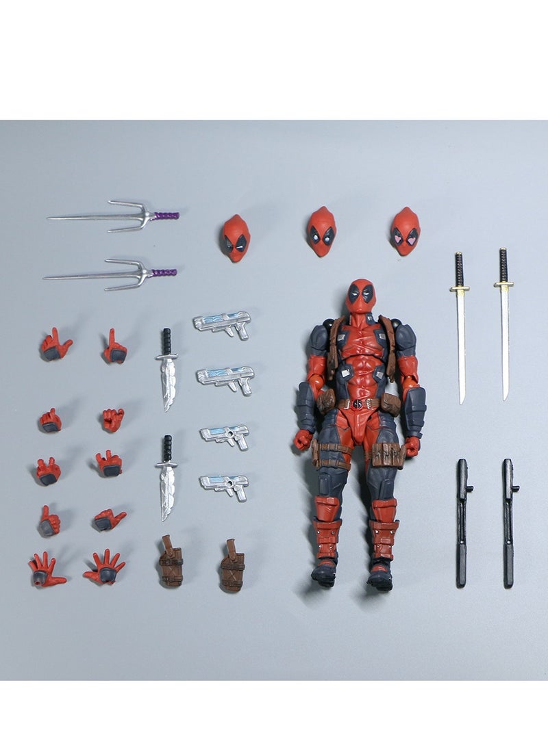 Generic - Megahouse Marvel Deadpool 2.0 Mini “Petty” 025EX Revoltech Tech - Highly Poseable Action Figure - Image 1