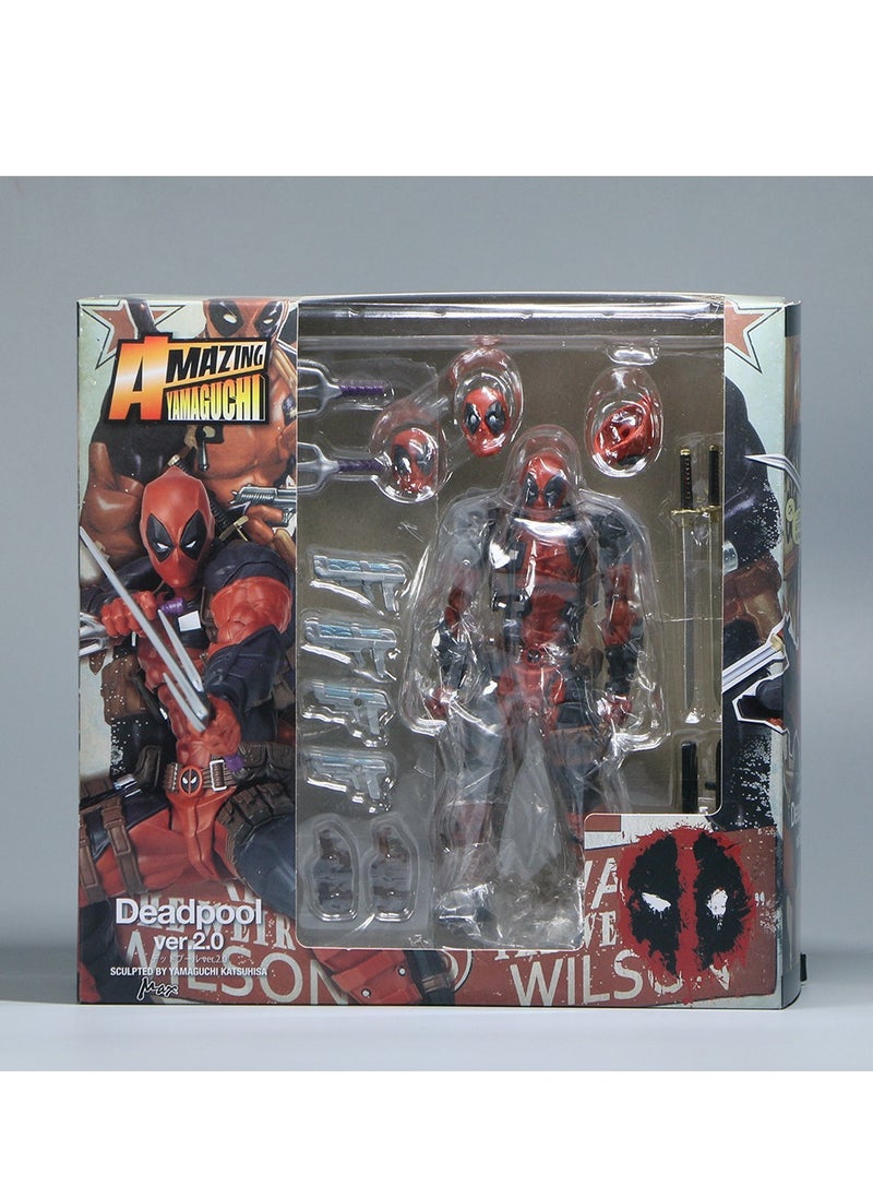 Generic - Megahouse Marvel Deadpool 2.0 Mini “Petty” 025EX Revoltech Tech - Highly Poseable Action Figure - Image 1