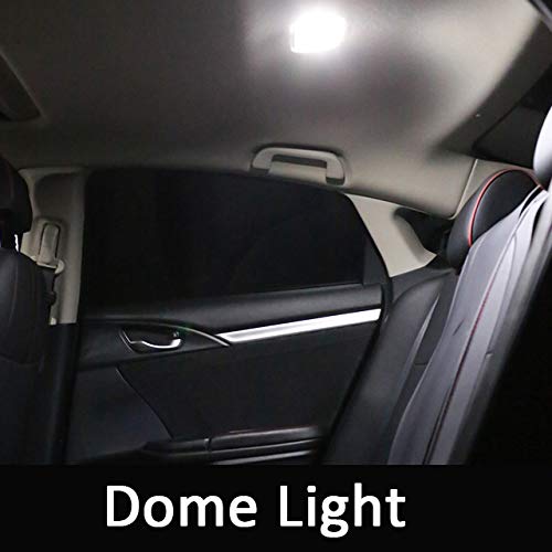 AWALITED 12pcs Chevy Malibu Interior LED Lights Kit Super Bright LED Map Dome Light Bulbs Replacement for 2013 2014 2015 2016 2017 2018 2019 2020 Chevrolet Chevy Malibu all models - Image 5