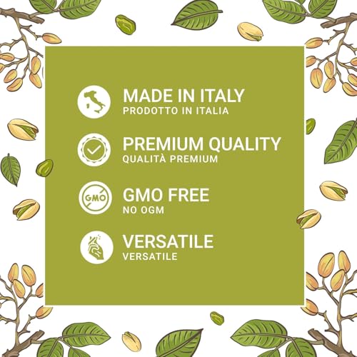 AMZ BETTER EATALIAN by AMZ BETTER Pistachio Cream, 7oz/200 gr, Spreadable Pistachio Paste, Sweet and Unique Taste, Ideal on Bread, for Cakes, Dessert, Ice Cream, Excellent for Dubai Chocolate, Made in Italy - Image 2