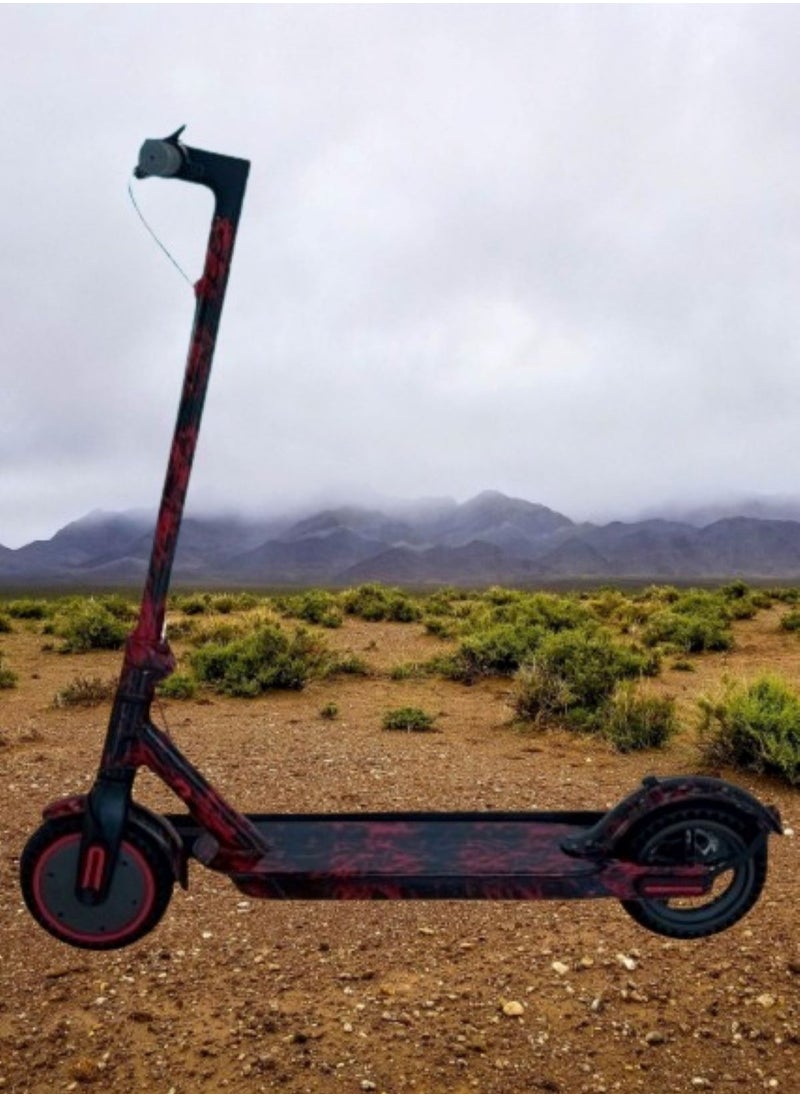 Winner Sky Mi 365 Electric Scooter Speed 30 Km Per Hour With Solid Tyre Color Mix Black/Red  - Image 3