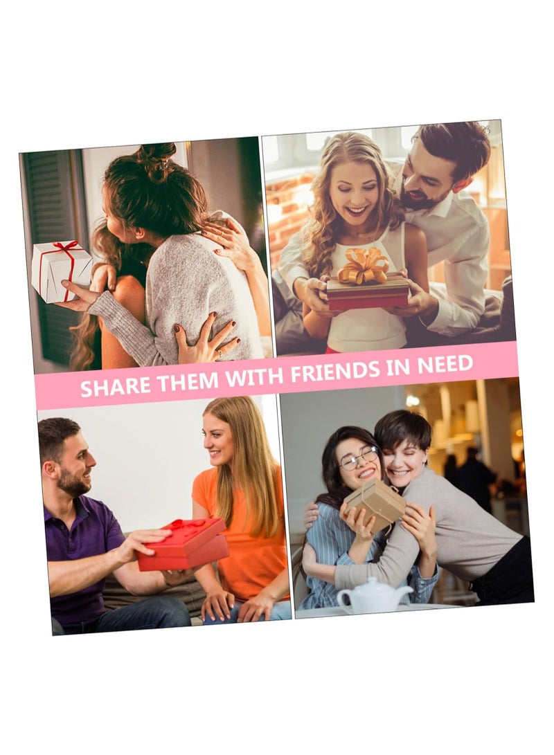 إكسفور 3240 ورقة شرايط نجوم أوريغامي للحرف اليدوية قلب محظوظ ملون 8 أنماط مختلفة زينة ورق للزينات والفنون، تعليم المدارس، قلب ب - Image 5