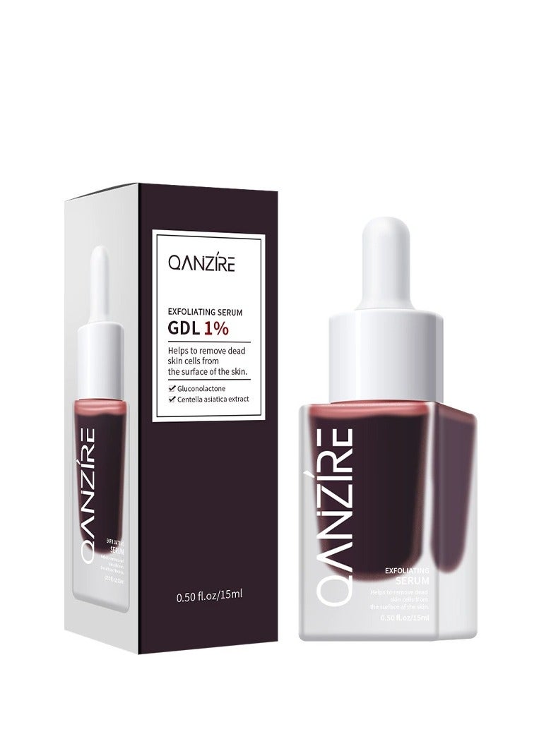 QANZIRE Exfoliating Serum Niacinamide Serum, For Sensitive Skin, Glass Skin, Fragrance-Free 15ml - Image 1