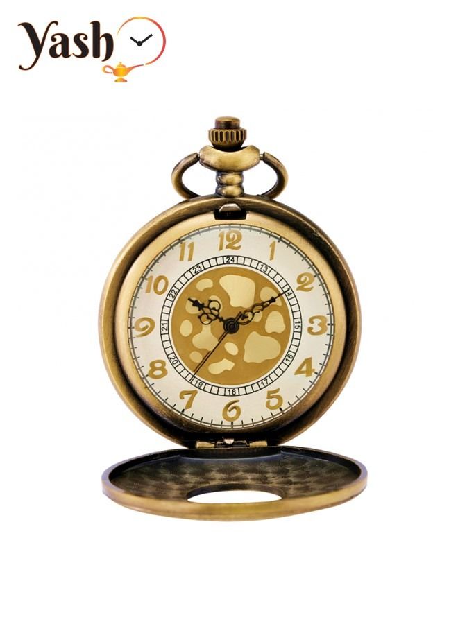 YASH Yash Romanian Style Quartz Pocket Watches Collection  - Image 2