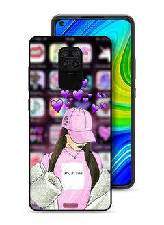 Xiaomi Redmi Note 9 Protective Case Cover Anti Social Club