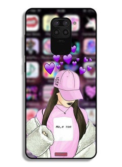 Tolwak Xiaomi Redmi Note 9 Protective Case Cover Anti Social Club  - Image 2