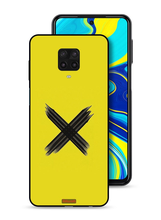 Tolwak Xiaomi Redmi Note 9S Protective Case Cover X Pattern - Image 1