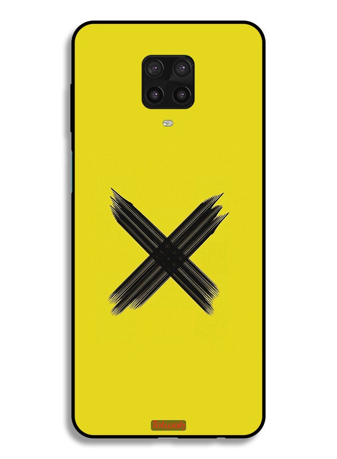 Tolwak Xiaomi Redmi Note 9S Protective Case Cover X Pattern - Image 2