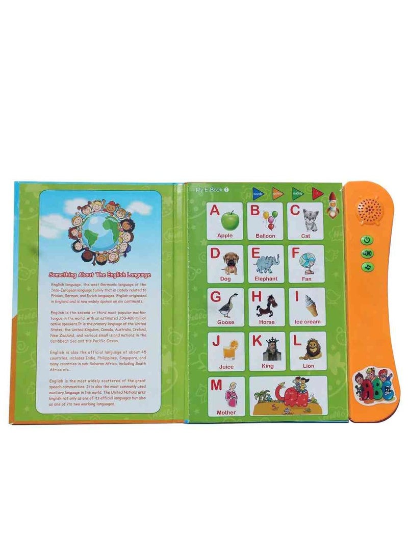 UKR UKR My First English E-Book - Interactive Learning with Talking Letters, Numbers, Colors, Body Parts & Transport for Kids  - Image 4