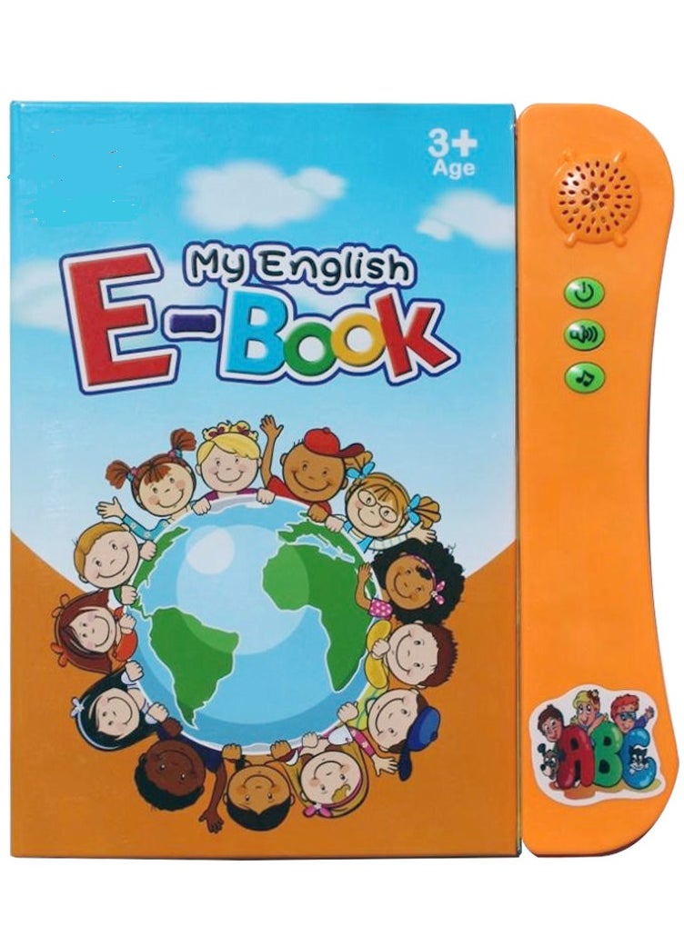 UKR UKR My First English E-Book - Interactive Learning with Talking Letters, Numbers, Colors, Body Parts & Transport for Kids  - Image 1