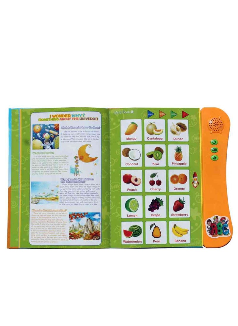 UKR UKR My First English E-Book - Interactive Learning with Talking Letters, Numbers, Colors, Body Parts & Transport for Kids  - Image 5