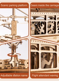 ROKR Classic City Tram 3D Wooden Puzzle LK801, Assembly Brain Teaser 3D Wooden Puzzle DIY Build Model Crafts Kits, Unique Gifts and Home Decor for Teens or Adults - pzsku/Z12934148308D0C603AFBZ/45/_/1703167207/72860de8-2662-49e5-ab4a-7e1c9a4cf684