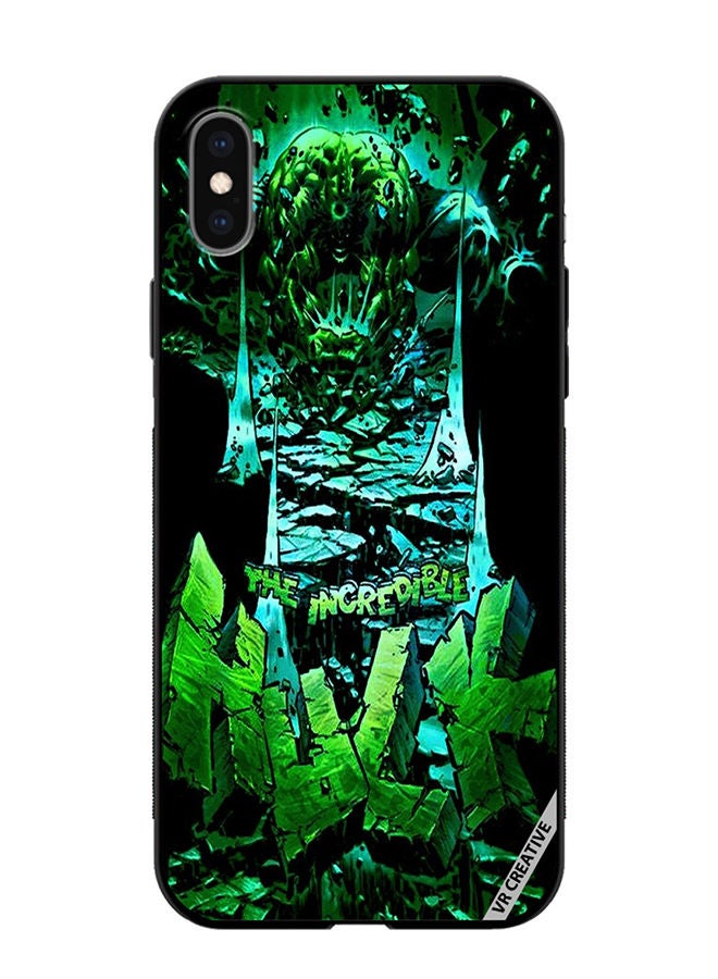 VR CREATIVE Protective Case Cover For Apple iPhone XS Max Hulk Design Multicolour - Image 1