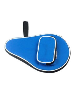Excefore Table Tennis Bat Bag,Waterproof Ping Pong Paddle Bat Pouch,Table Tennis Racket Cover for One Racket Extra Ball Compartment for 3 Balls  - Image 3