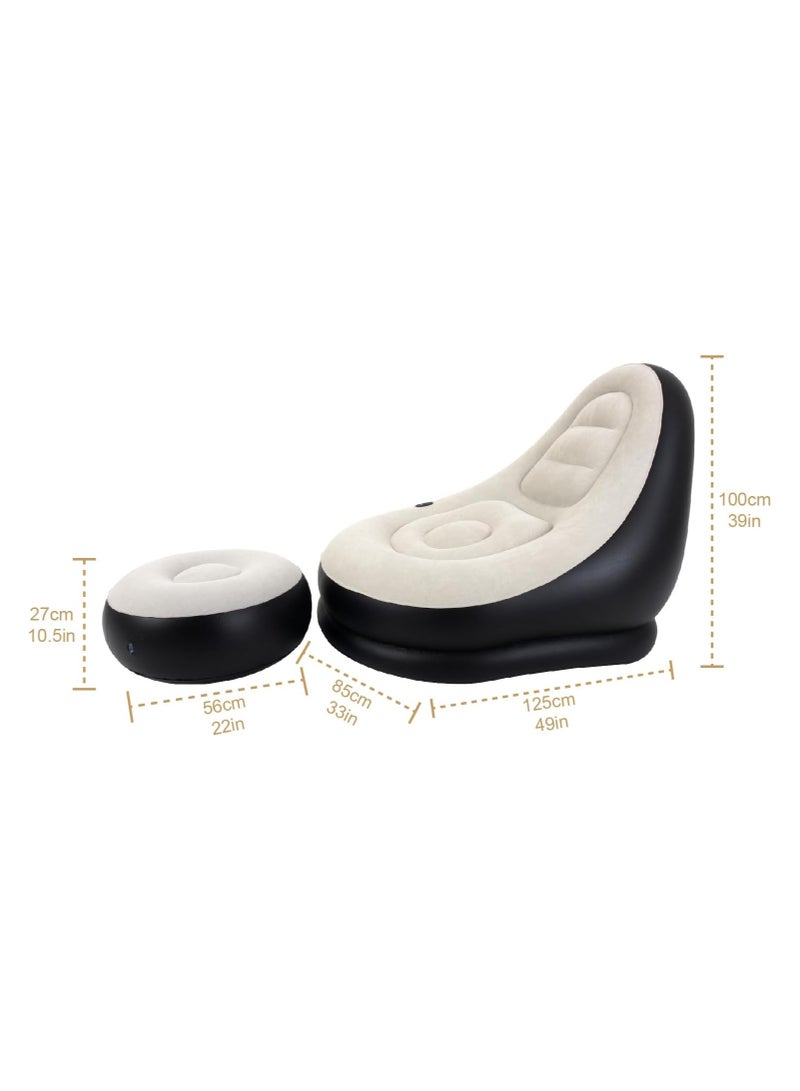 avenli Luxury Inflatable Chair With Inflatable Table - Image 3