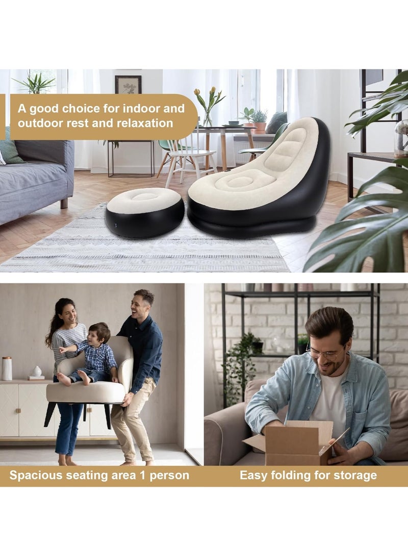 avenli Luxury Inflatable Chair With Inflatable Table - Image 4