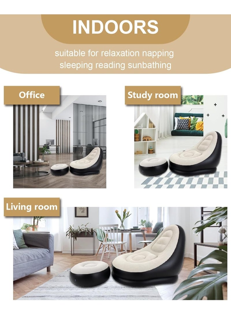 avenli Luxury Inflatable Chair With Inflatable Table - Image 5