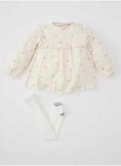 Baby Girl Newborn Rainbow Patterned Jumpsuit Panty
