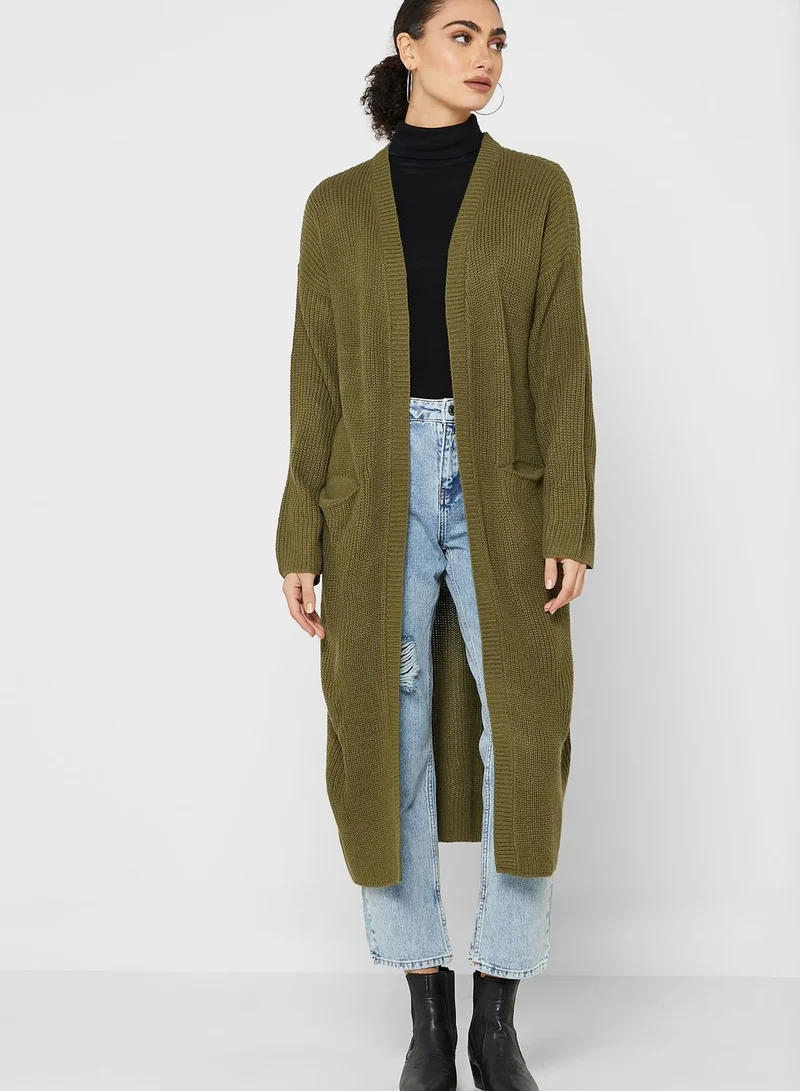 PIECES Longline Cardigan