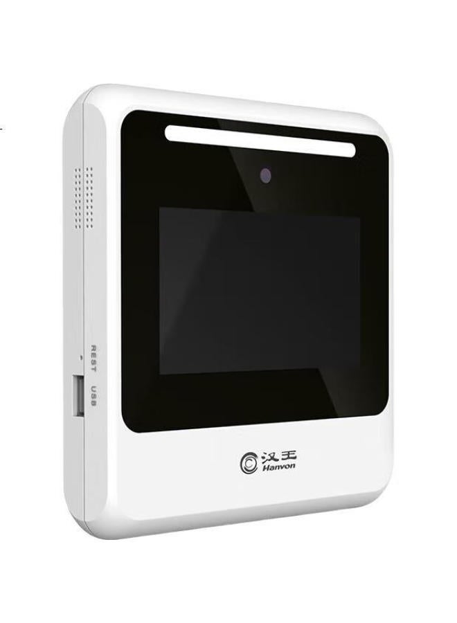 Hanvon Facial Recognition Attendance Machine X2, Contactless No-Software Punch-In Device, 4.3-Inch Visible Light Facial Recognition Machine With Touch Buttons, Automatic Report Generation - Image 2