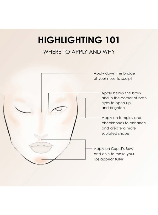 Temptu S/B Airbrush Highlighter, Gold Shimmer, 0.25 Fl Oz - Image 5