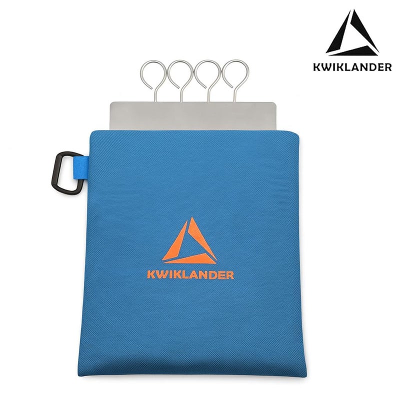 KWIKLANDER ® شواية باربكيو محمولة صغيرة من الفولاذ المقاوم للصدأ - شواية فحم للتخييم - شواية تندور قابلة للطي - Image 3