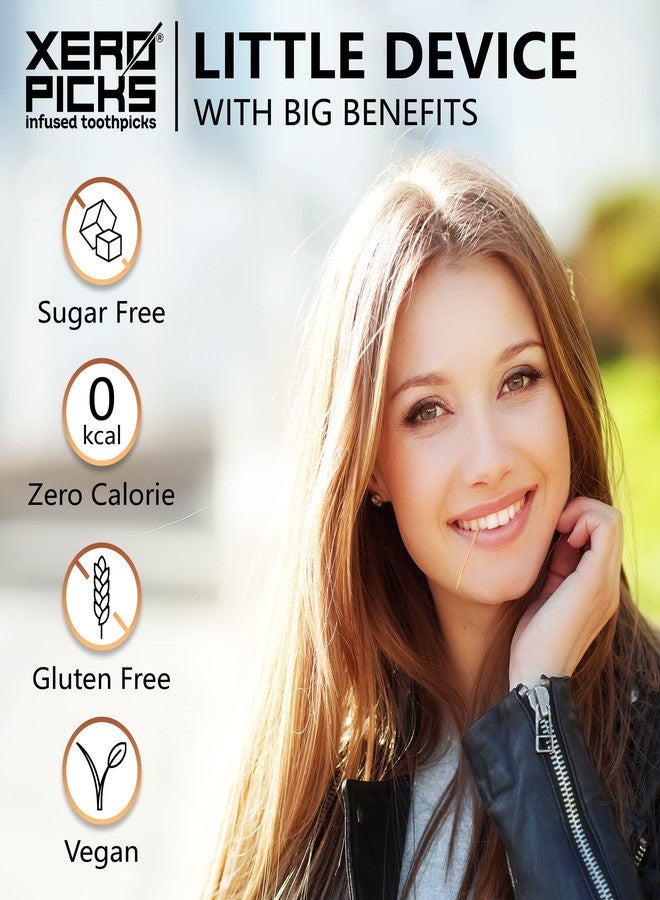 Xero اللقطات زيرو بيكس ويلنس - أعواد أسنان بنكهات متنوعة - للوقاية من جفاف الفم - 60 عودًا - عبوة من 3 قطع - بنكهة الليمون الوردي - لتعزيز وظائف الدماغ - يحتوي على الهوبرزين، والباكوبا، وفيتامين ب12 - Image 5