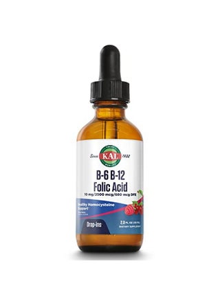 Vitamin B6 B12 Folic Acid Dropins Liquid Vitamin B Supplement Drops Heart Health Energy Red Blood Cell Support With Methyl B12 And Methyl Folate Natural Mixed Berry Flavor 59 Servings 2Oz - pzsku/Z12943F0E4069AAE214F6Z/45/_/1695145768/ffc8d1d9-25a0-44fc-b0a2-1c6fd7f7622d