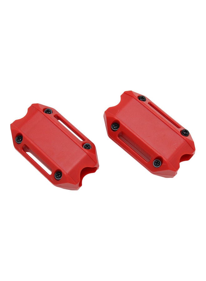 NIBEMINENT 2-Piece Motorcycle Engine Guard Bumper Protection - Image 1