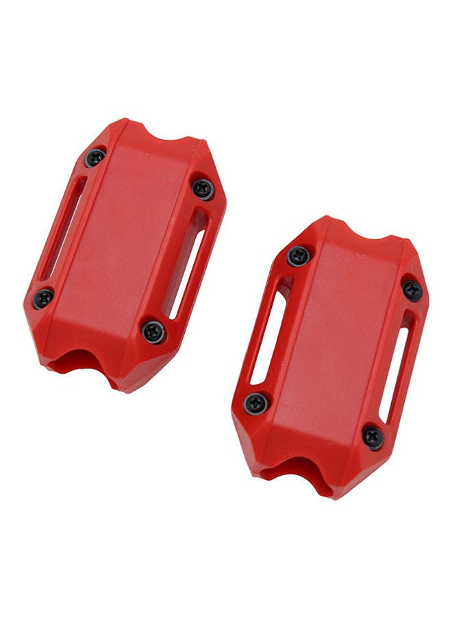 NIBEMINENT 2-Piece Motorcycle Engine Guard Bumper Protection - Image 2