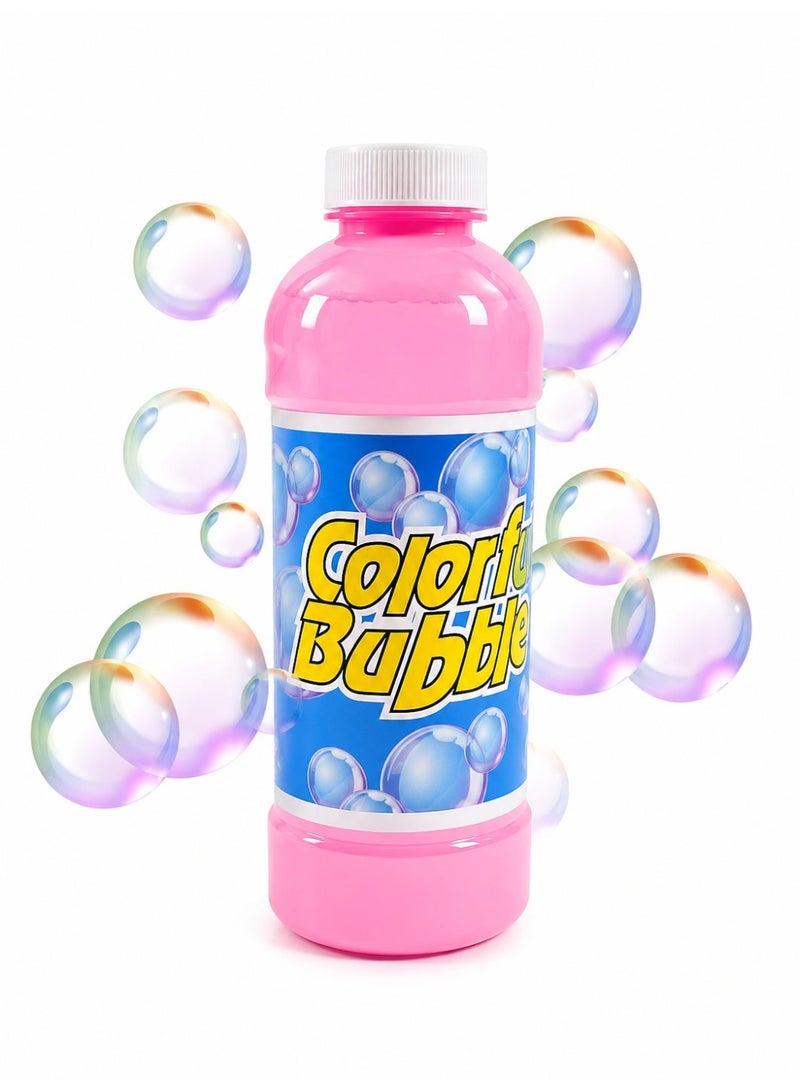 Bubble Soap Bubble Liquid Bottle - Safe and Non-Toxic for All Types of Bubble Guns - 1 Piece Multicolor - Image 5
