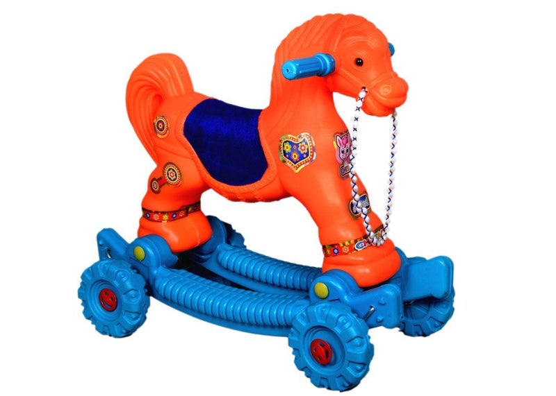 Shopme store Store store Trending Baby Horse Rider for Kid 1-5 Years Birthday Gift for Kids/Boys/Girls/Horsey Rocker/Ride-on Toy for Kids (Multi-Color) - Image 2