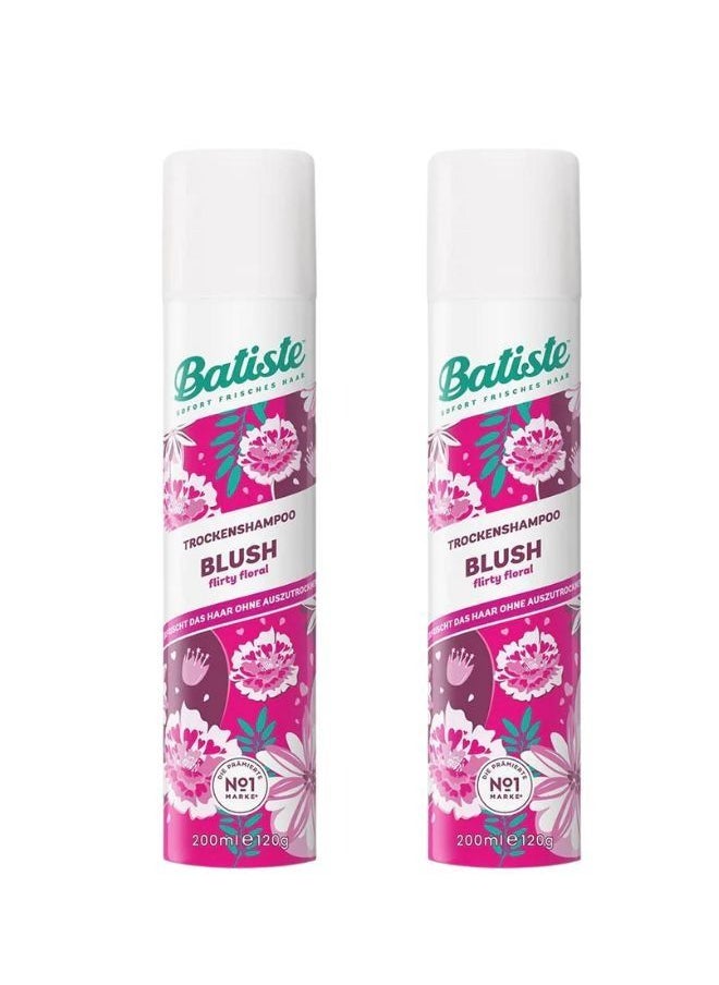 Batiste - Dry Shampoo Blush 200ml Twin Pack - Image 1