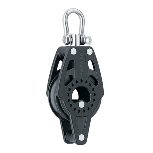 HARKEN Premium Sailing 40mm Carbo Boat Block Single Swivel wBecket Part 2637 - Image 1